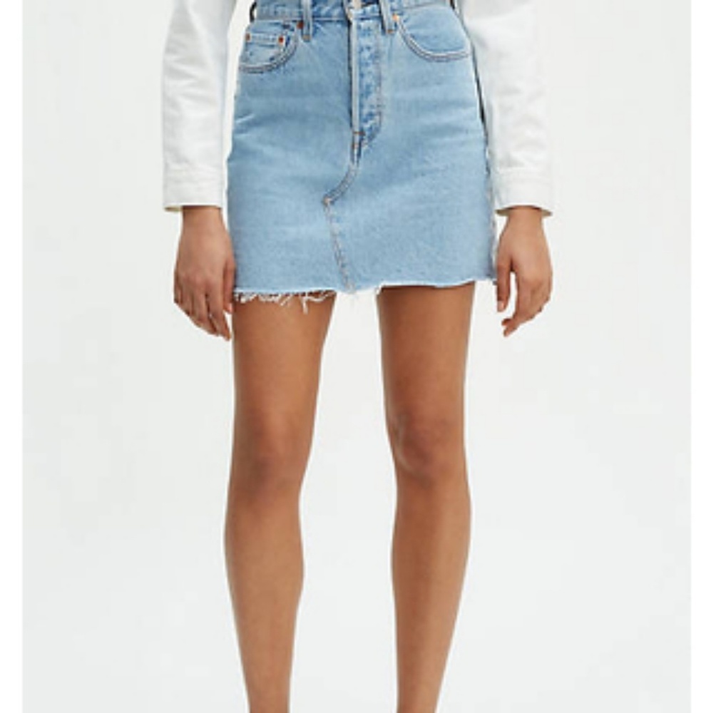 Levi's Deconstructed Skirt - Picture 4 of 7